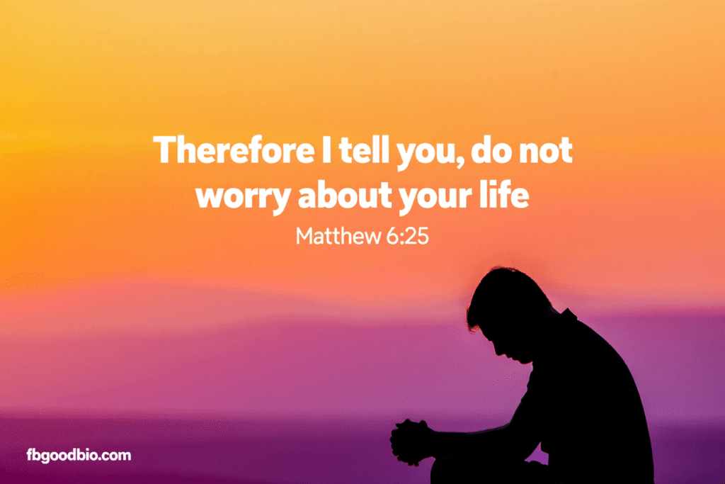 Bible Verse Peace and Anxiety Relief