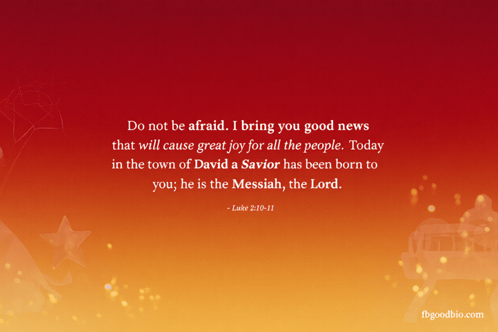 Christmas Bible verses illustration