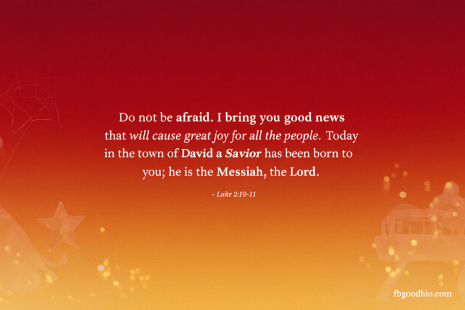 Christmas Bible verses