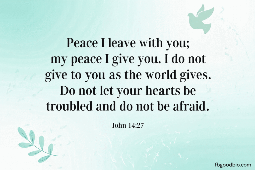 Bible verses for Christmas peace