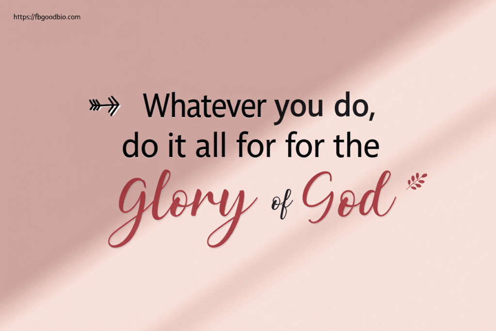 Top Bible verses to praise God and give Him the glory