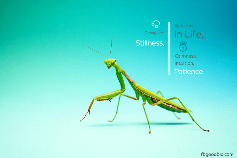 Praying Mantis Symbolism: Unveiling the Spiritual Meaning Behind the Mantis Pose