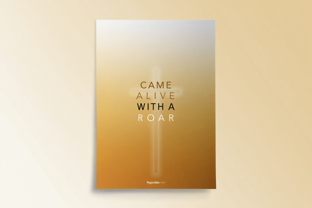 A moving Resurrection Sunday poem celebrating Jesus' victory over death.