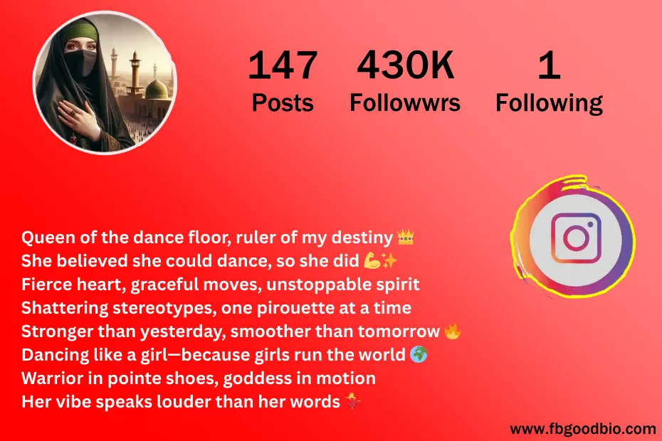 dance bio for instagram 3