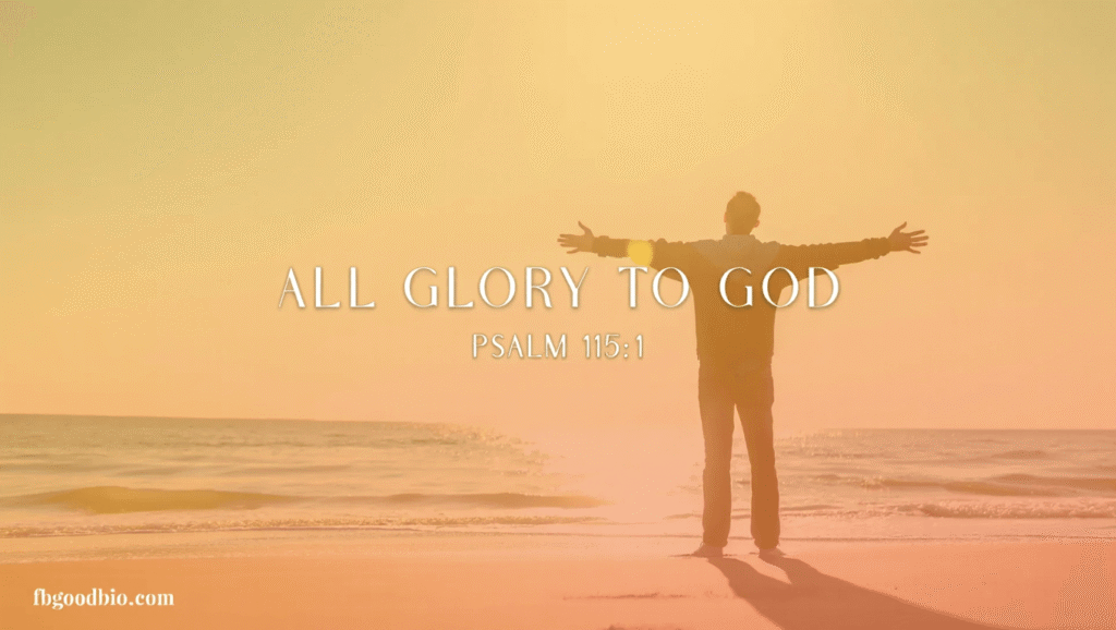 Forgiving others to reflect God's glory and love.