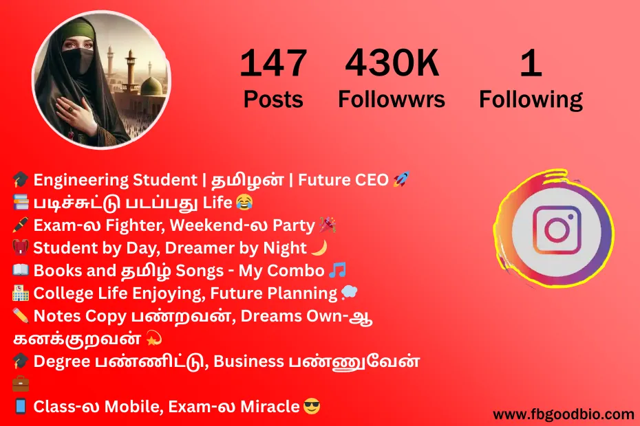 insta bio boys tamil 3