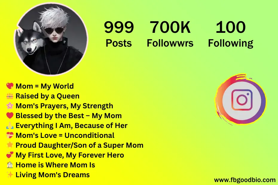 mom bio for instagram