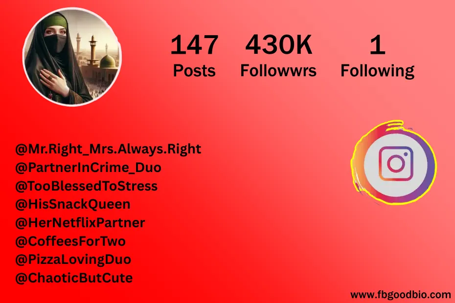 mr and mrs couple names for instagram 3