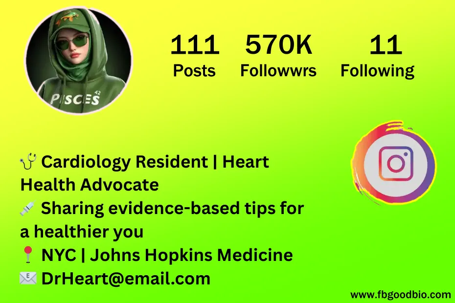 best instagram bio for medicos