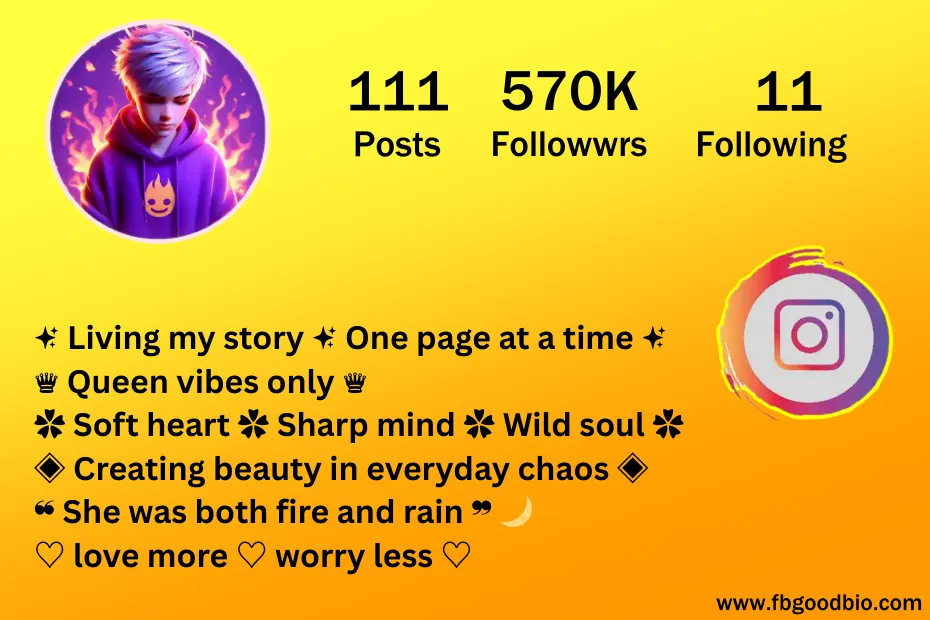 bio for instagram for girls 2