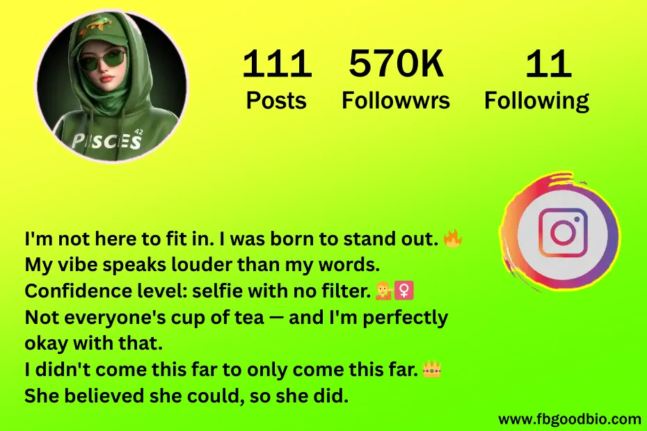 bio for instagram for girls