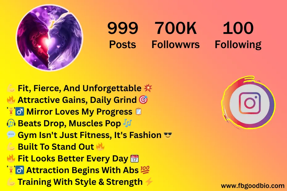 gym fitness bio for instagram 5