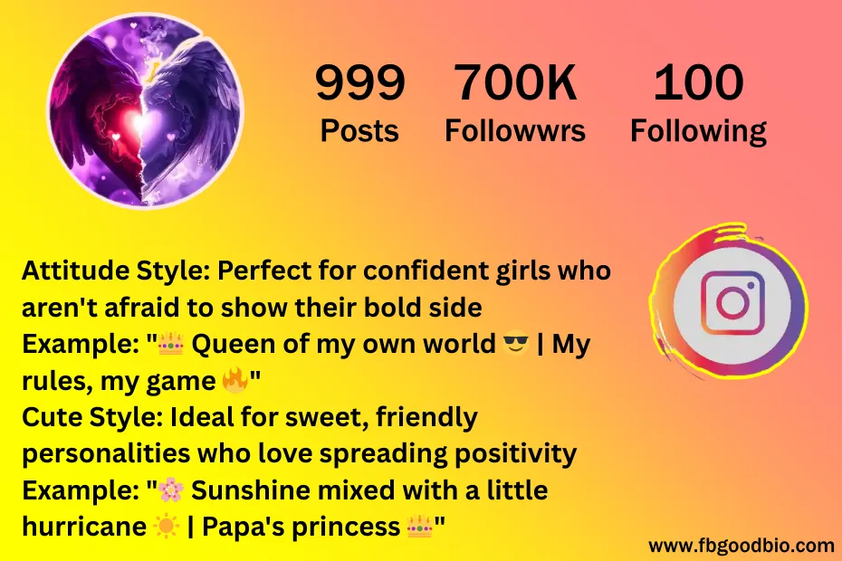 vip bio for instagram for girl