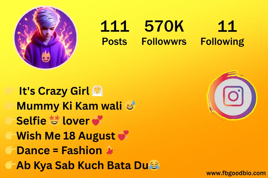 vip bio for instagram for girl 2