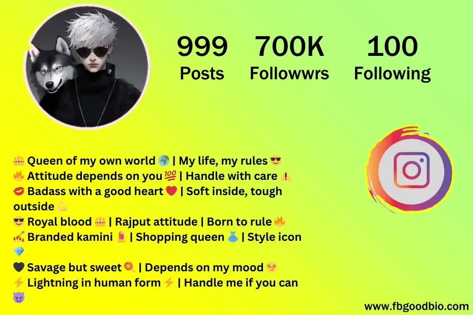 vip bio for instagram for girl 6