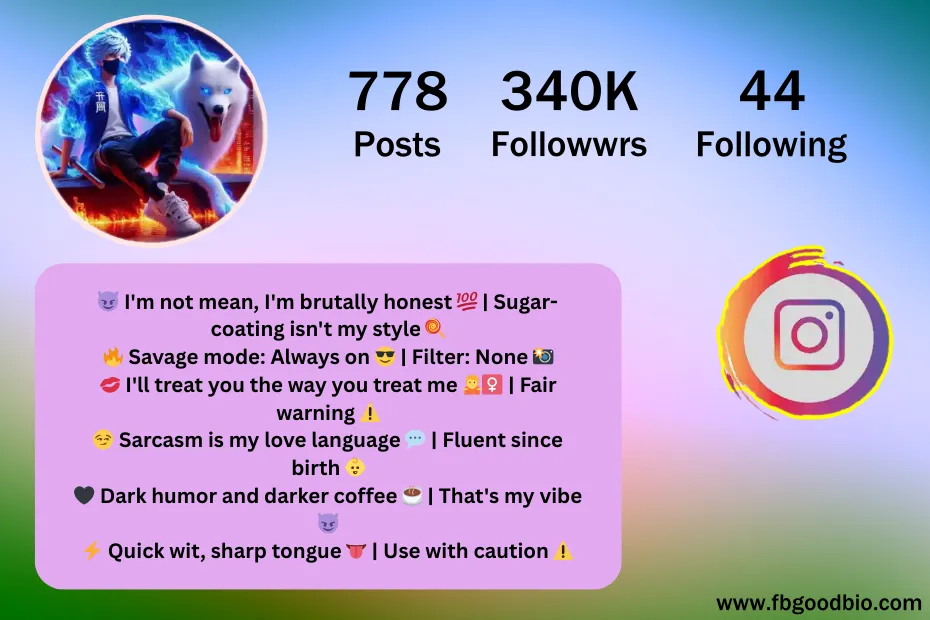 vip bio for instagram for girl 8