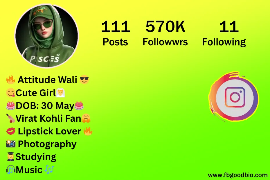 vip bio for instagram for girl